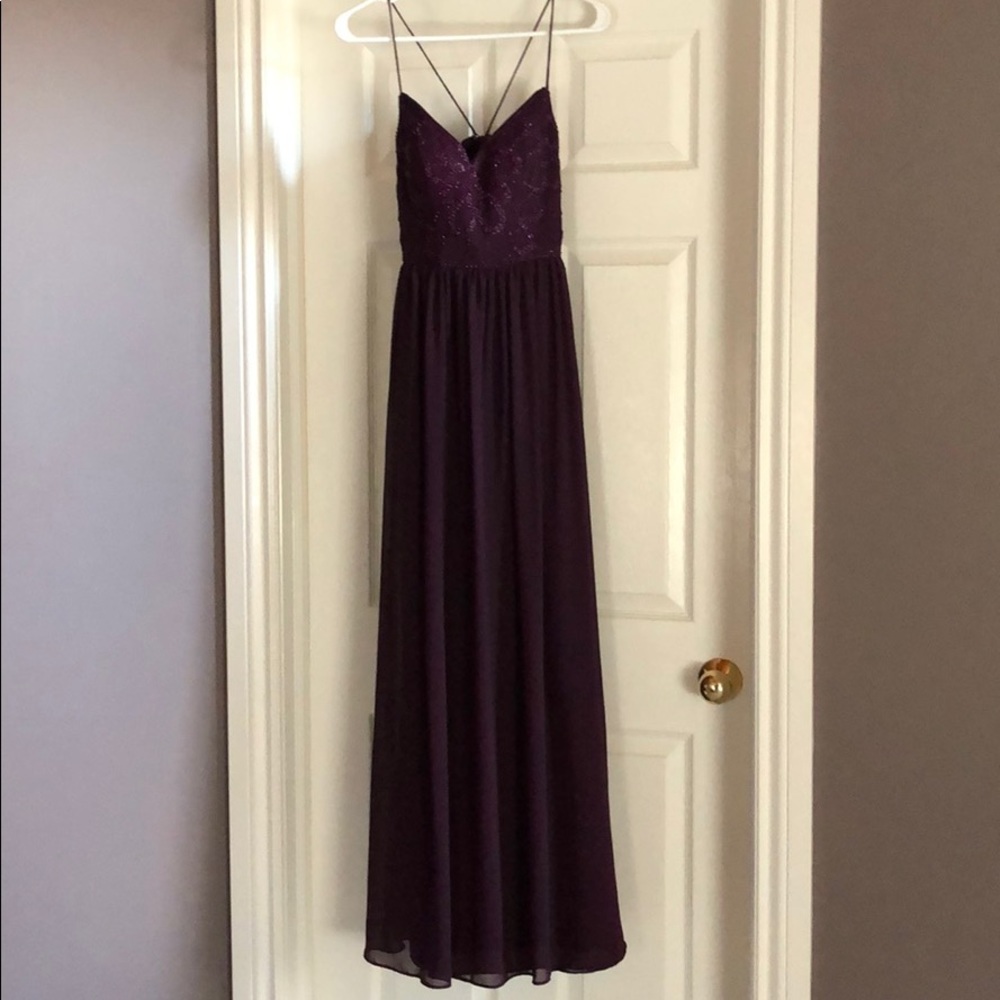 Beaded Chiffon Gown